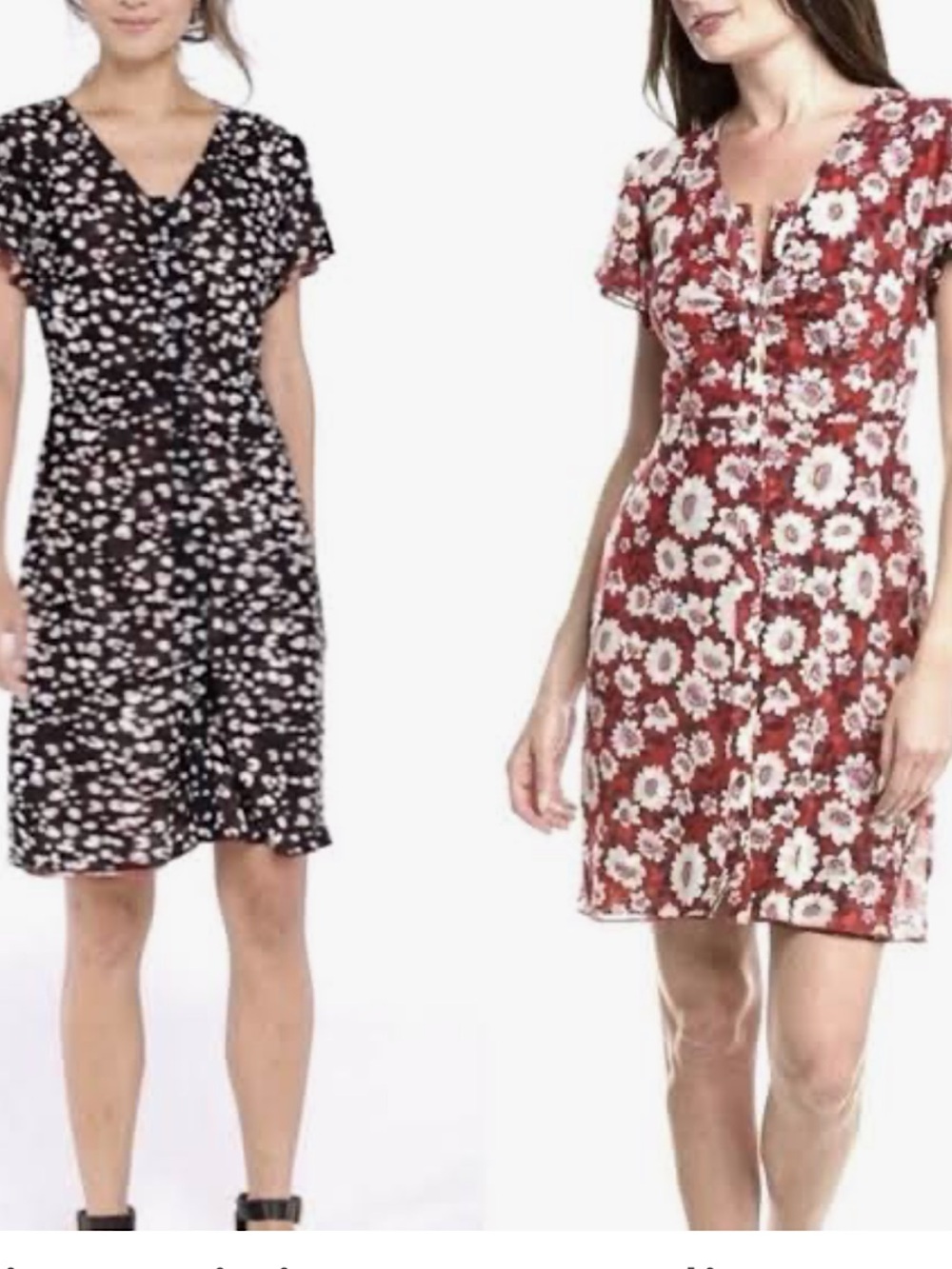 CABI Gemini reversible dress floral leopard -S-NWT! 6577